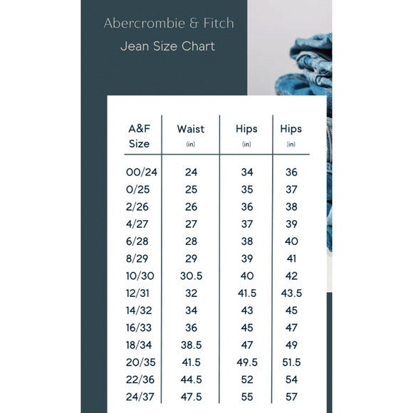 Abercrombie & Fitch Ankle Straight Ultra High Rise Cuffed Jeans Plus Size 24w - Picture 8 of 8